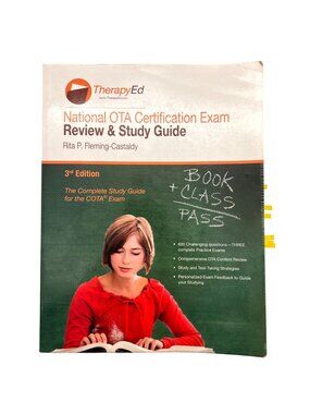 TherapyEd National OTA Certification Exam Review & Study Guide 3rd Edition 2015